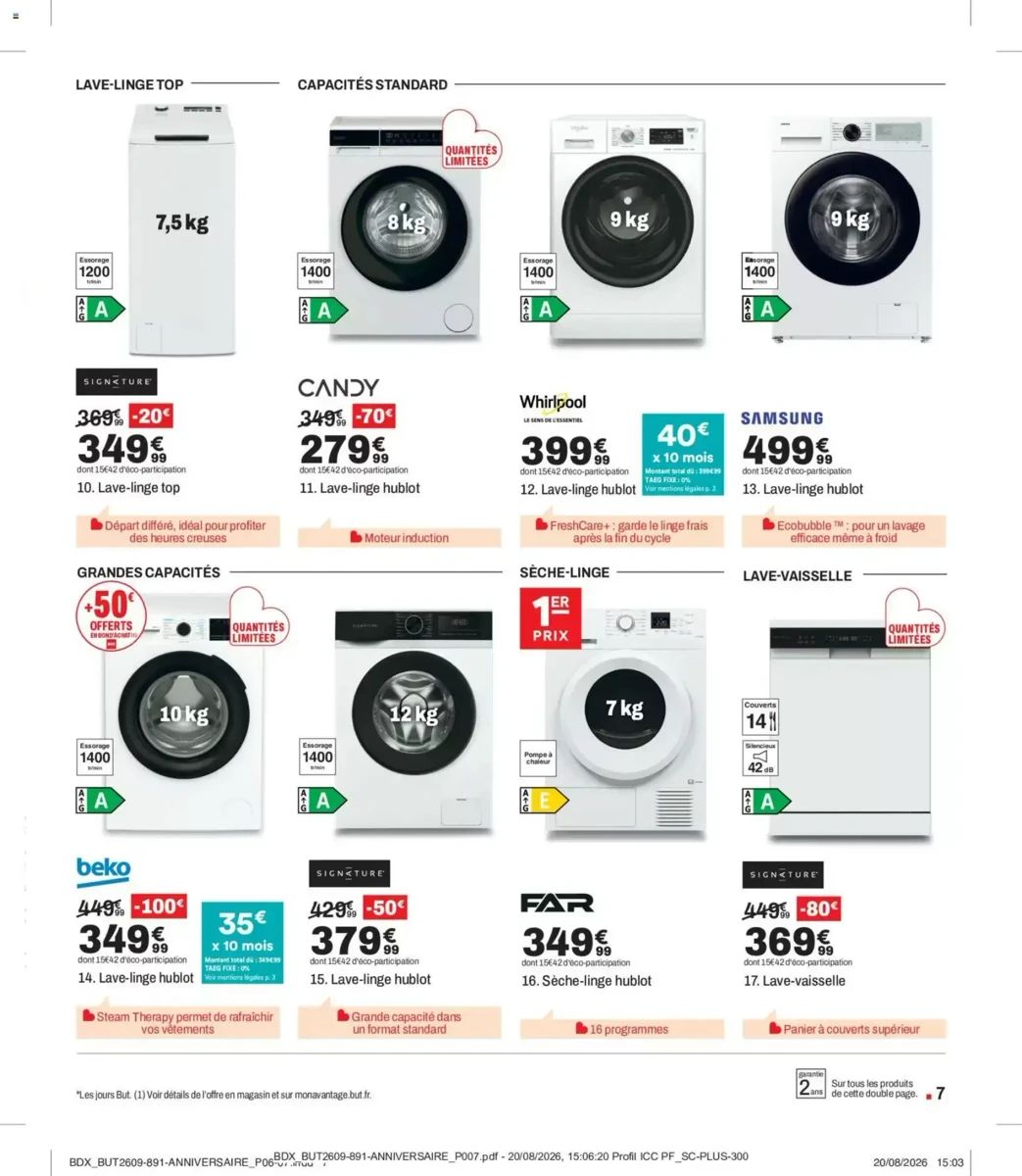 Catalogue BUT, page 7 sur 40