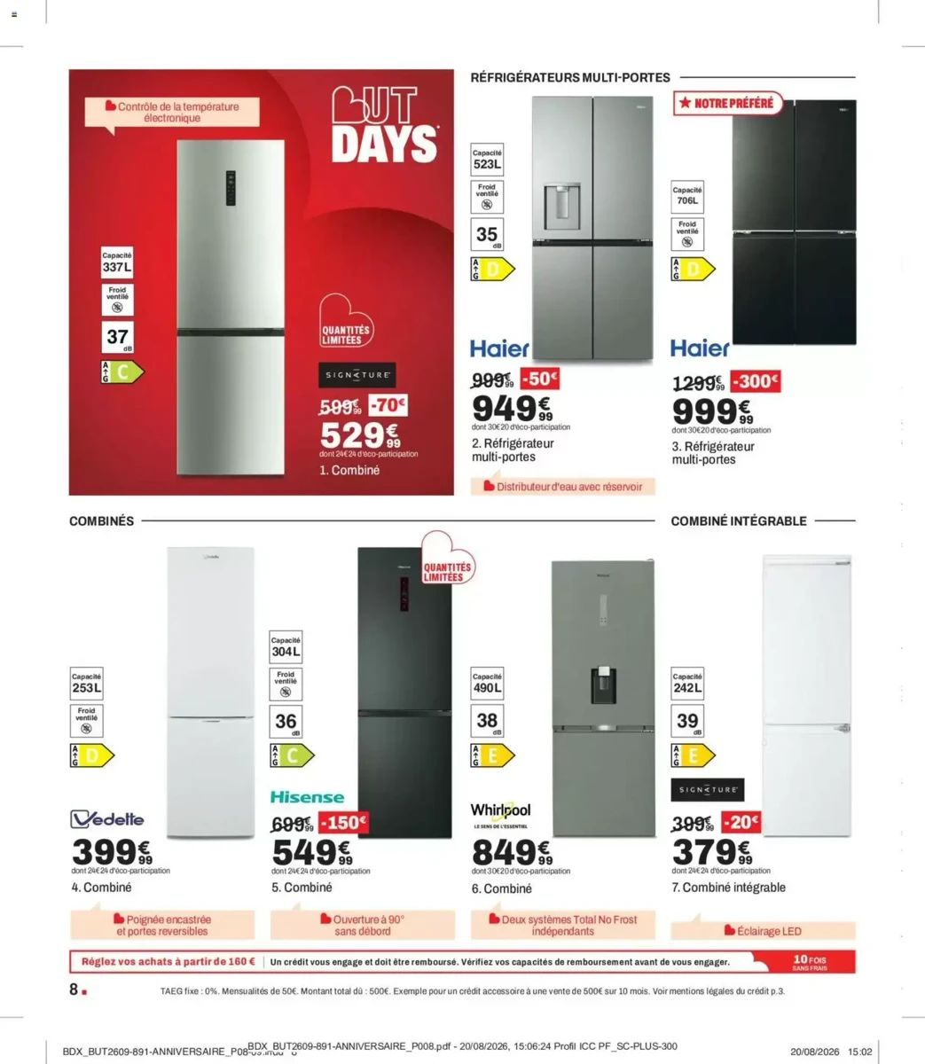 Catalogue BUT, page 8 sur 40