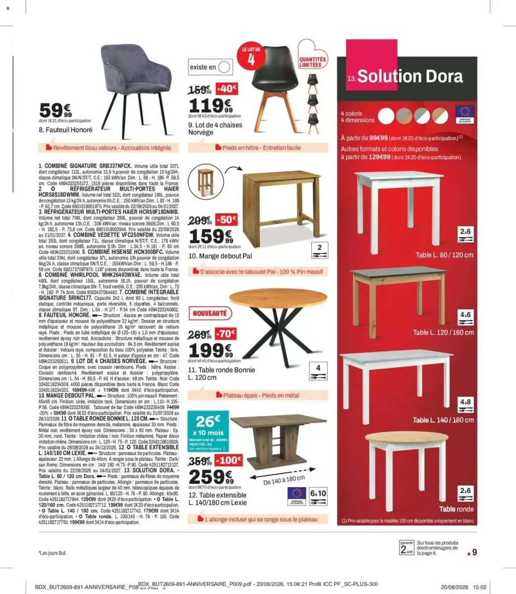 Catalogue BUT, page 9 sur 40