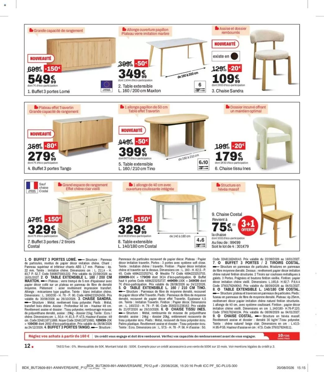 Catalogue BUT, page 12 sur 40