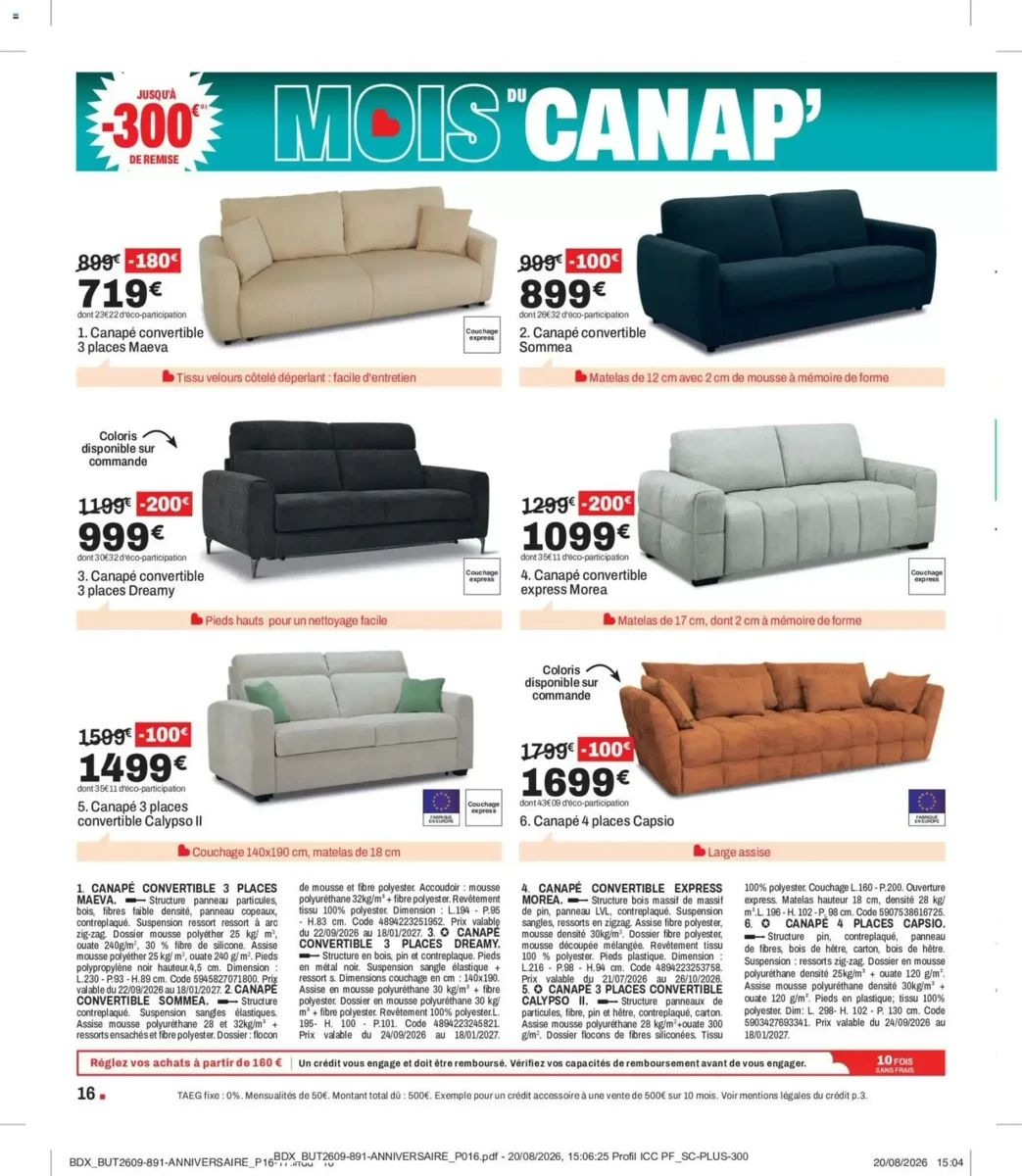 Catalogue BUT, page 16 sur 40