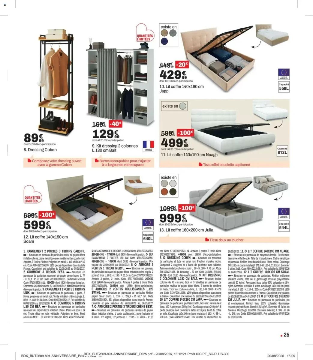 Catalogue BUT, page 25 sur 40