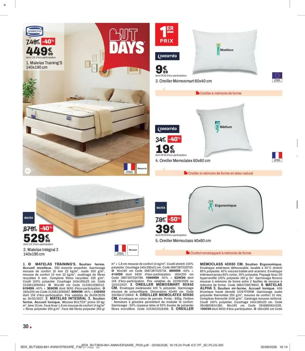 Catalogue BUT, page 30 sur 40
