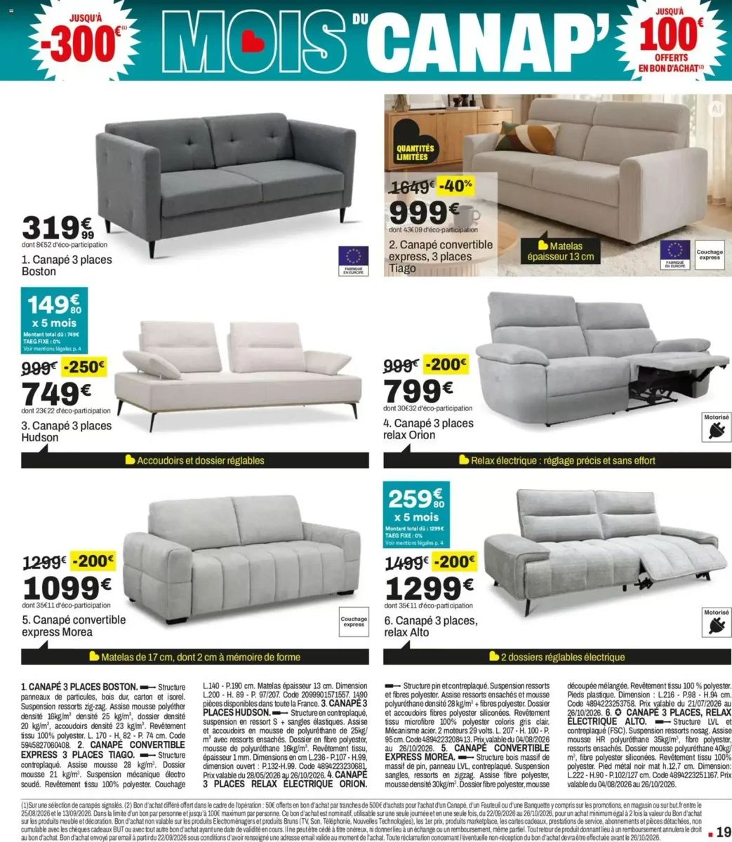 Catalogue BUT, page 19 sur 32