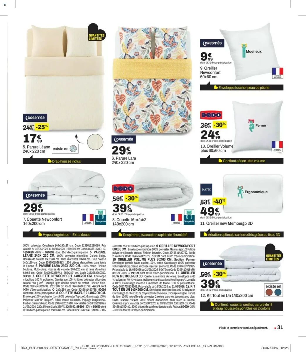Catalogue BUT, page 31 sur 32