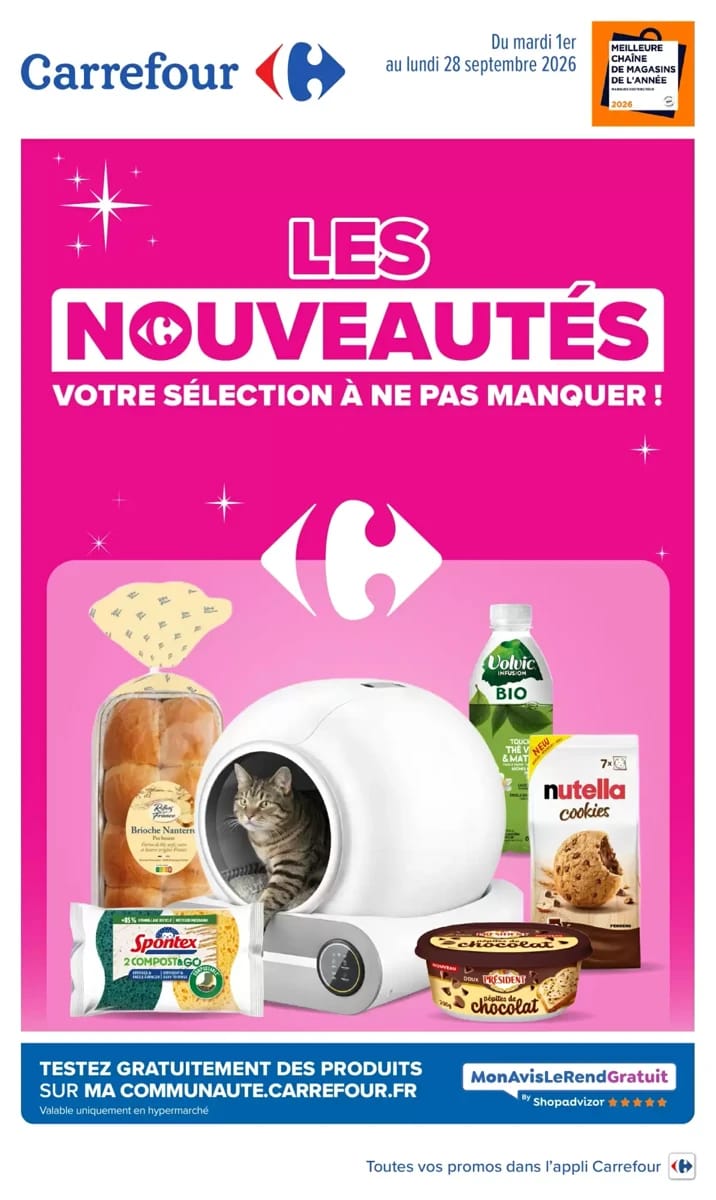 Catalogue Carrefour, page 1 sur 16