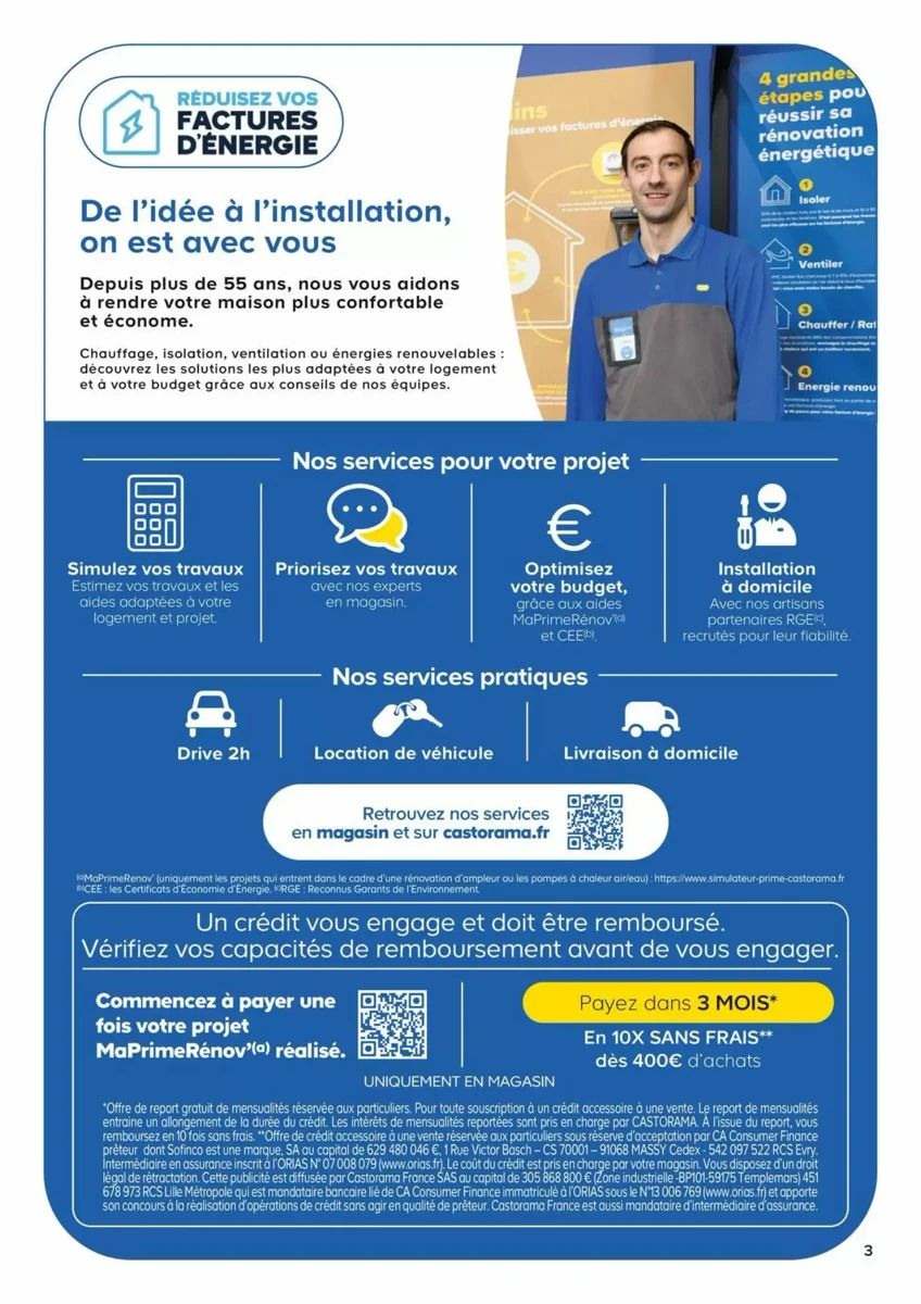 Catalogue Castorama, page 3 sur 36