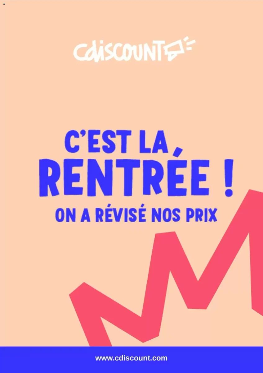 Catalogue Cdiscount, page 1 sur 6