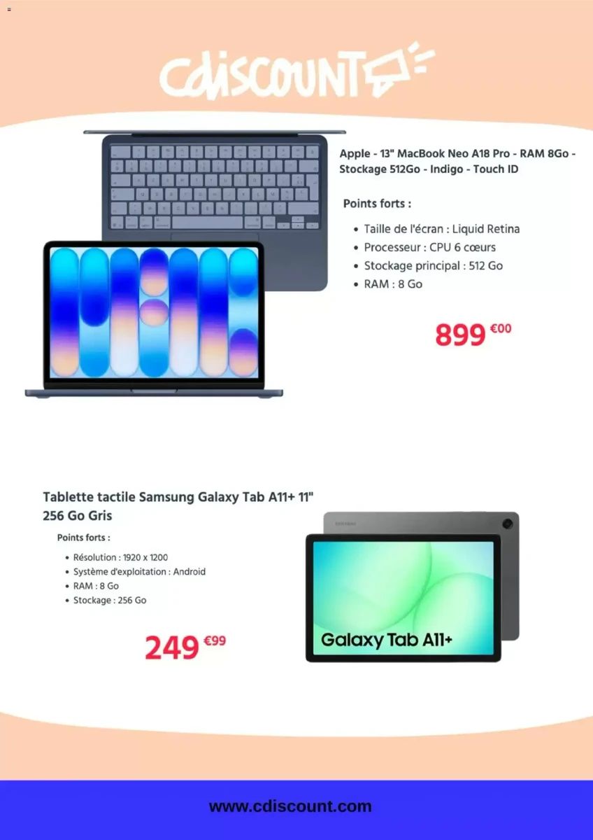 Catalogue Cdiscount, page 2 sur 6