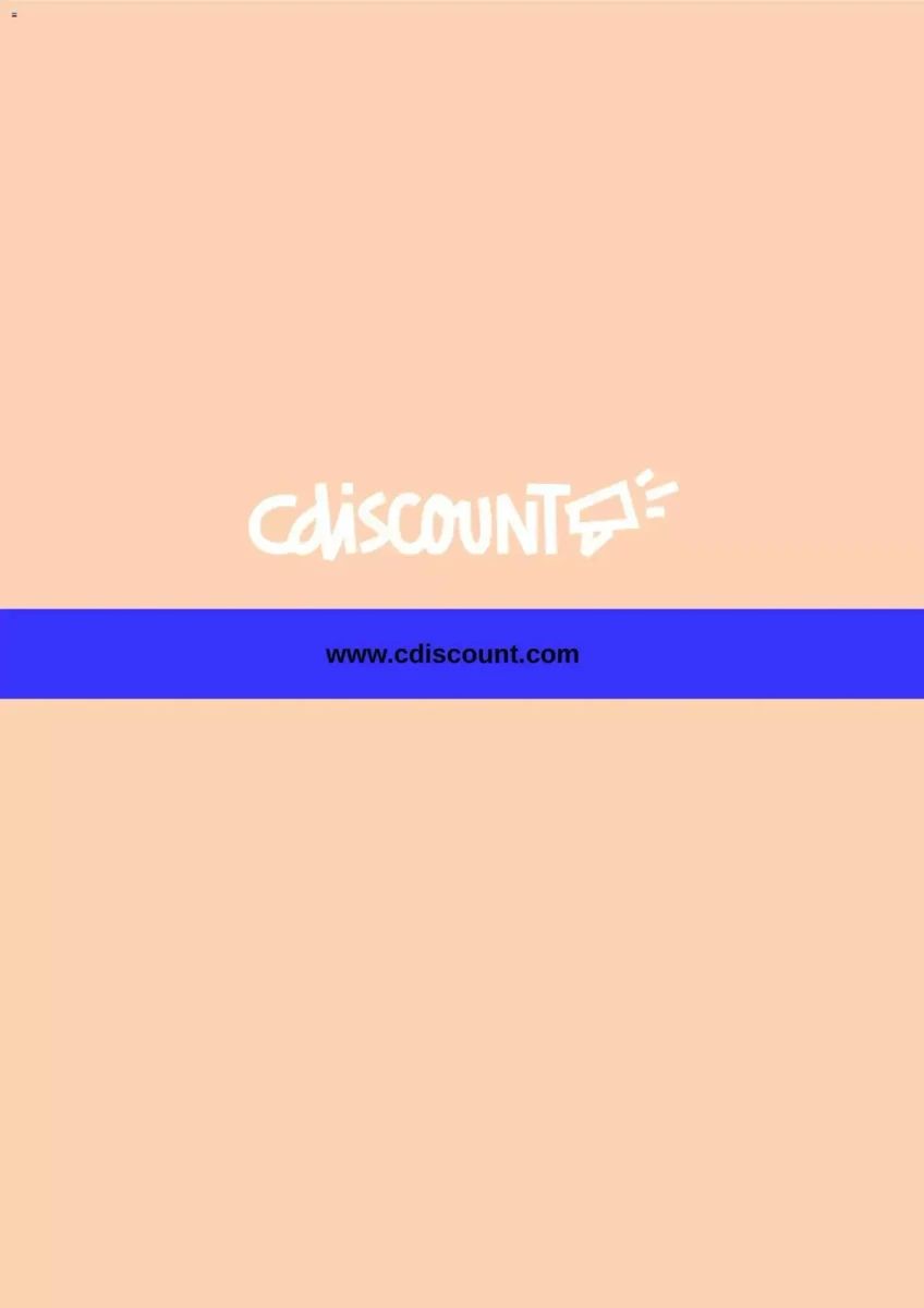 Catalogue Cdiscount, page 6 sur 6