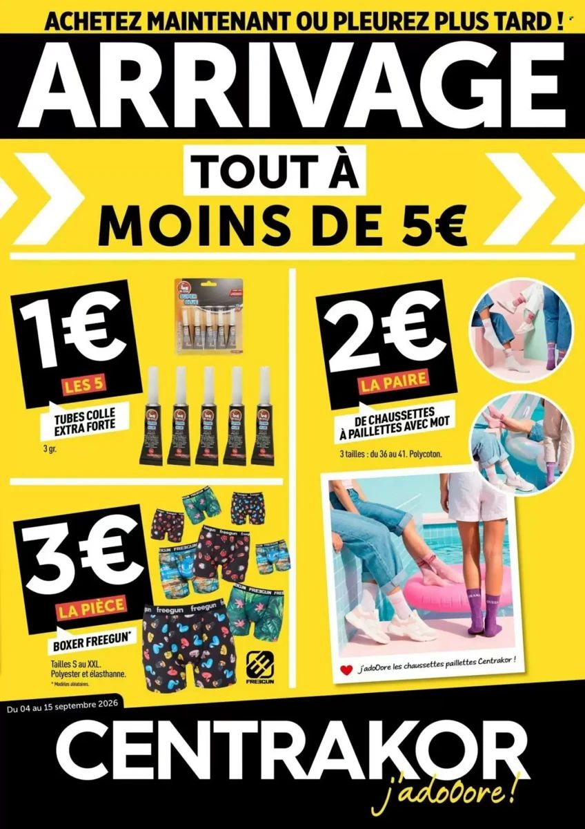 Catalogue Centrakor, page 1 sur 8
