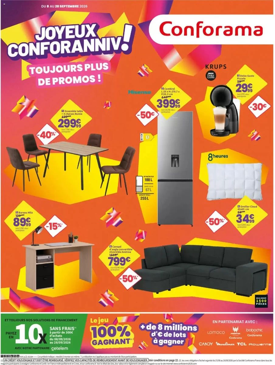 Catalogue Conforama, page 1 sur 22