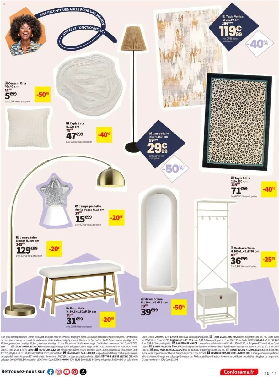 Catalogue Conforama, page 11 sur 22