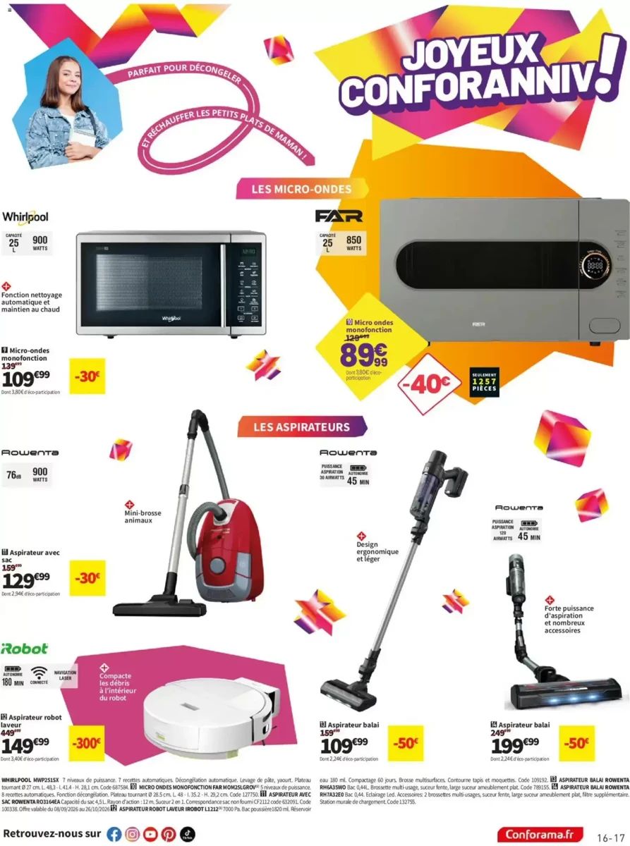 Catalogue Conforama, page 17 sur 22
