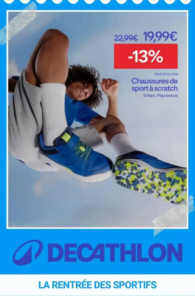 Couverture du catalogue Decathlon, valable 1–30 septembre 2026