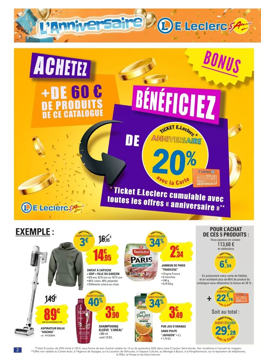 Catalogue E.Leclerc, page 2 sur 56