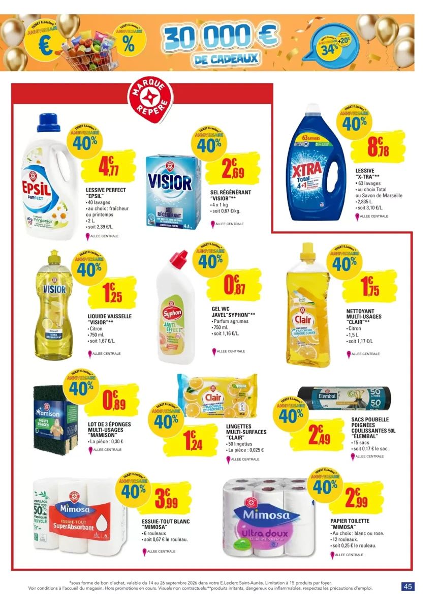 Catalogue E.Leclerc, page 45 sur 56