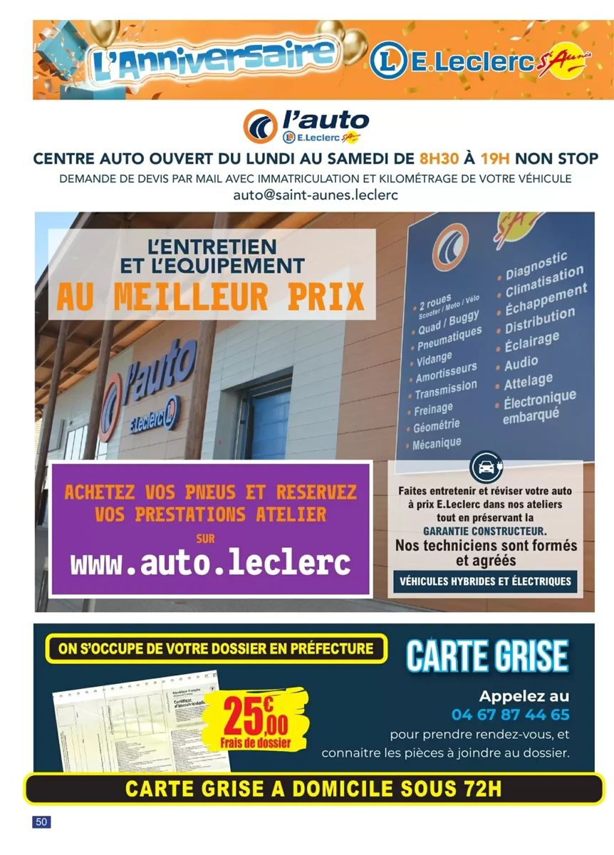 Catalogue E.Leclerc, page 50 sur 56