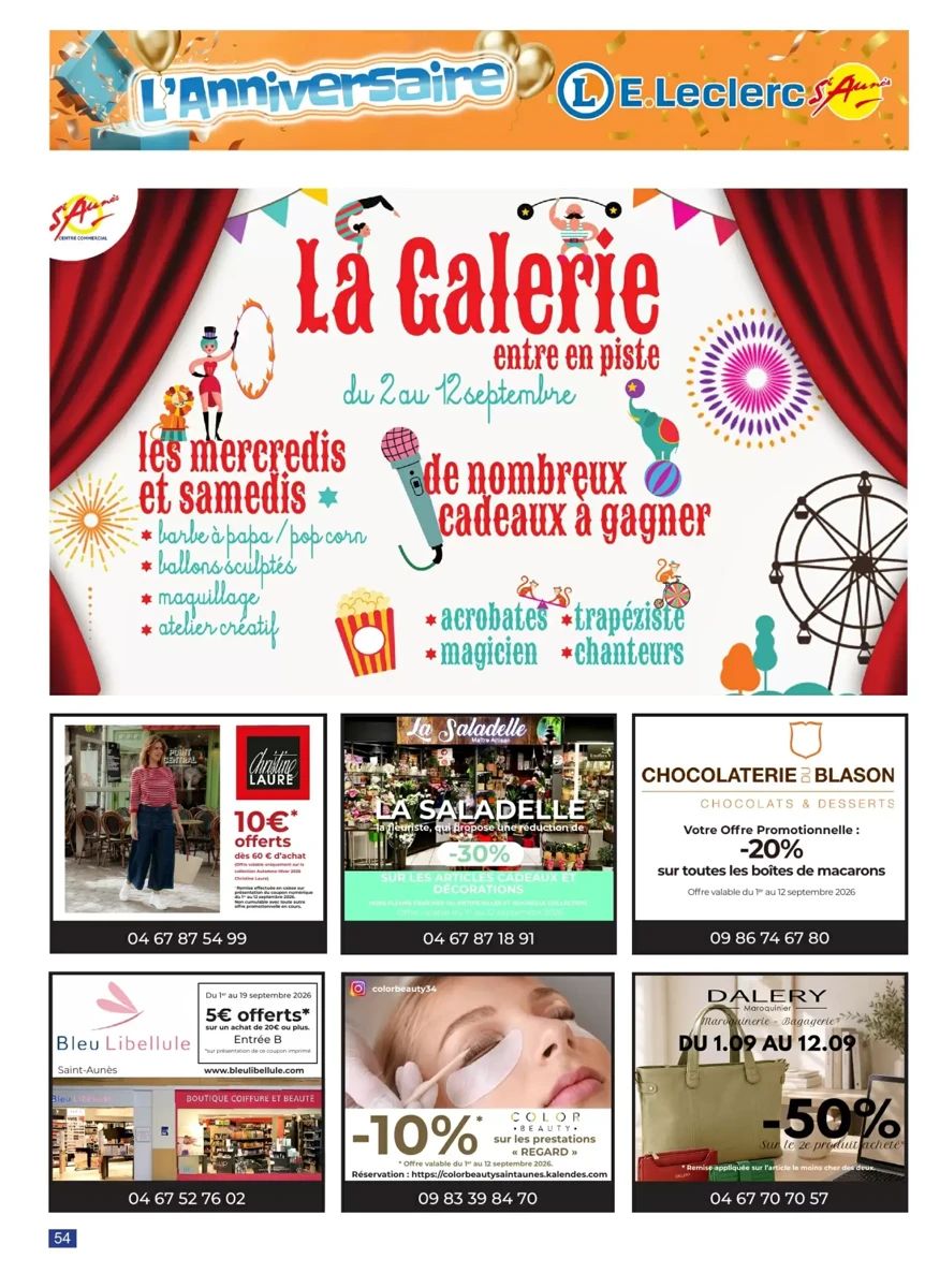Catalogue E.Leclerc, page 54 sur 56