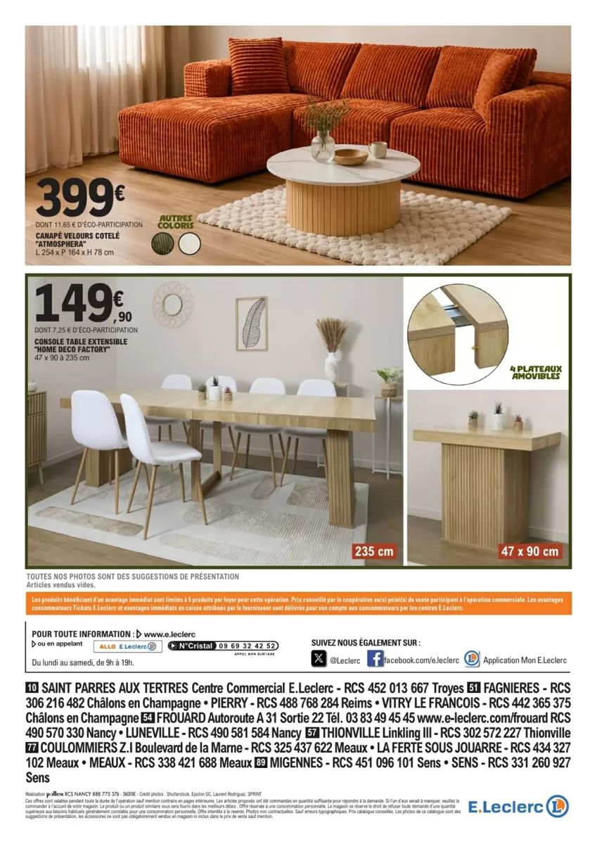 Catalogue E.Leclerc, page 20 sur 20