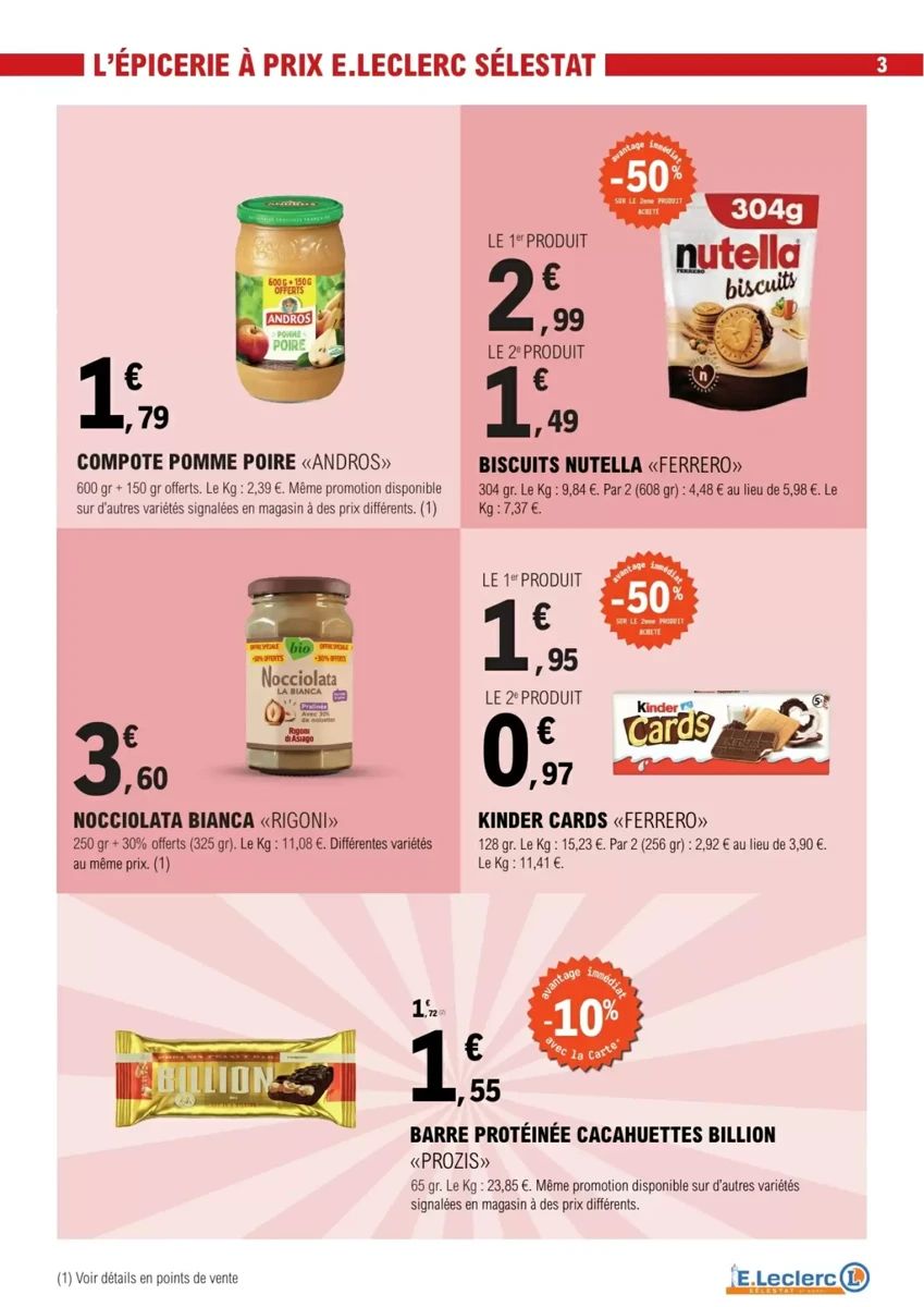 Catalogue E.Leclerc, page 3 sur 20