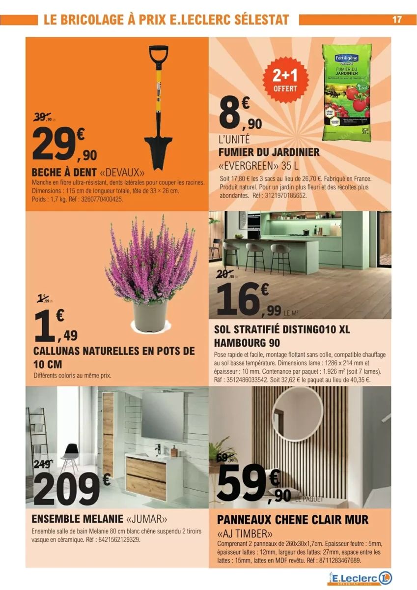 Catalogue E.Leclerc, page 17 sur 20