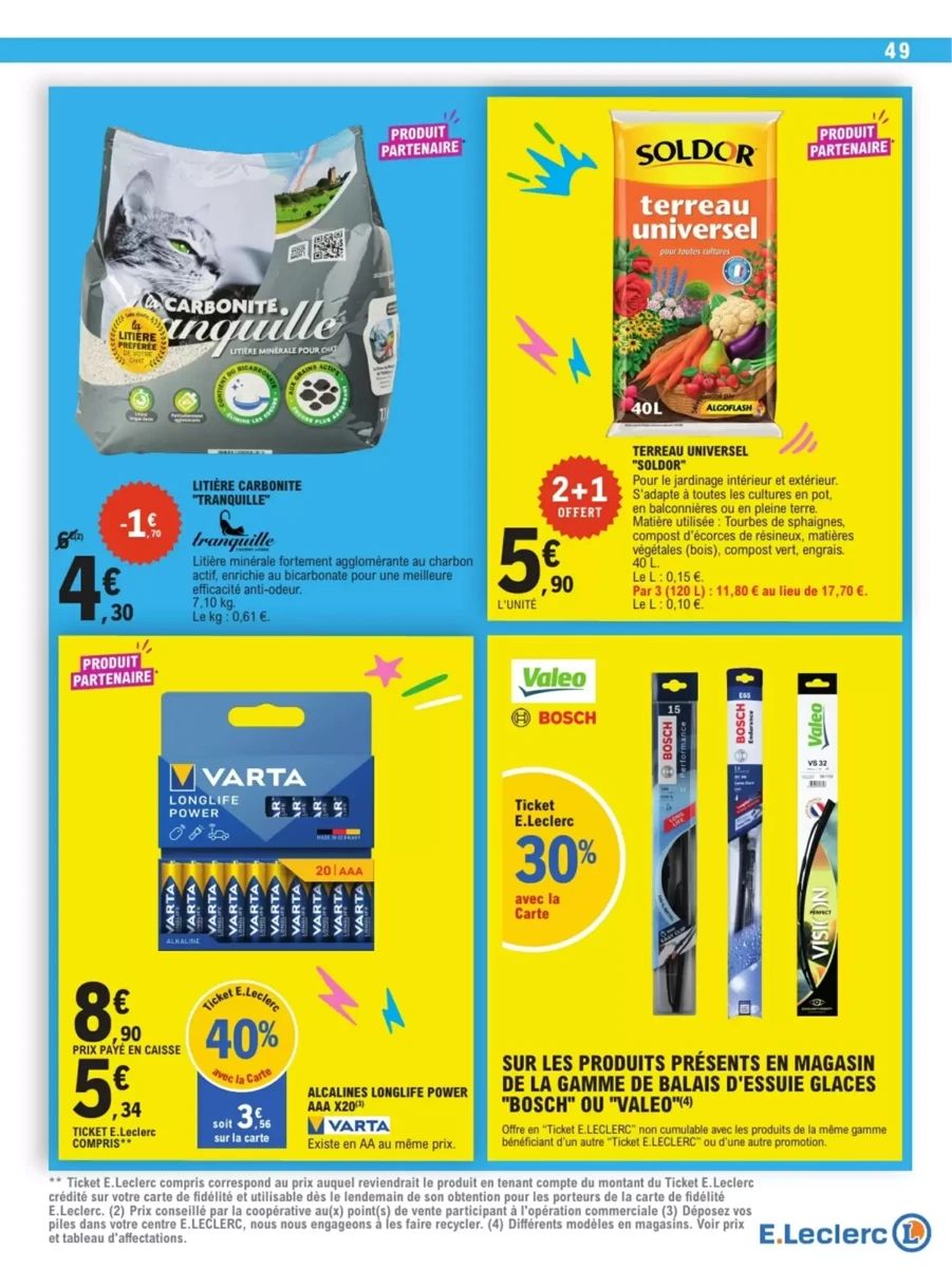 Catalogue E.Leclerc, page 49 sur 52