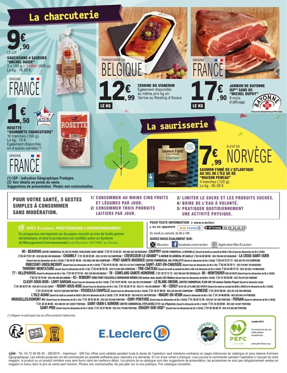 Catalogue E.Leclerc, page 16 sur 16