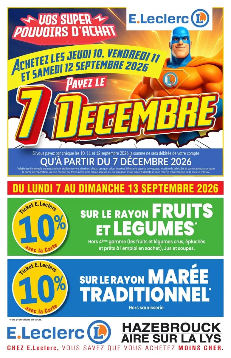 Catalogue E.Leclerc, page 1 sur 2