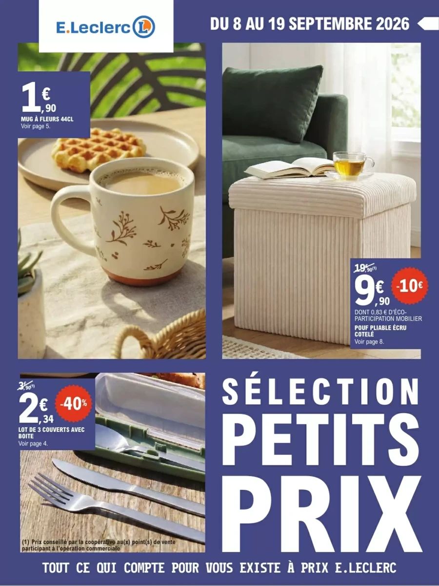 Catalogue E.Leclerc, page 1 sur 16