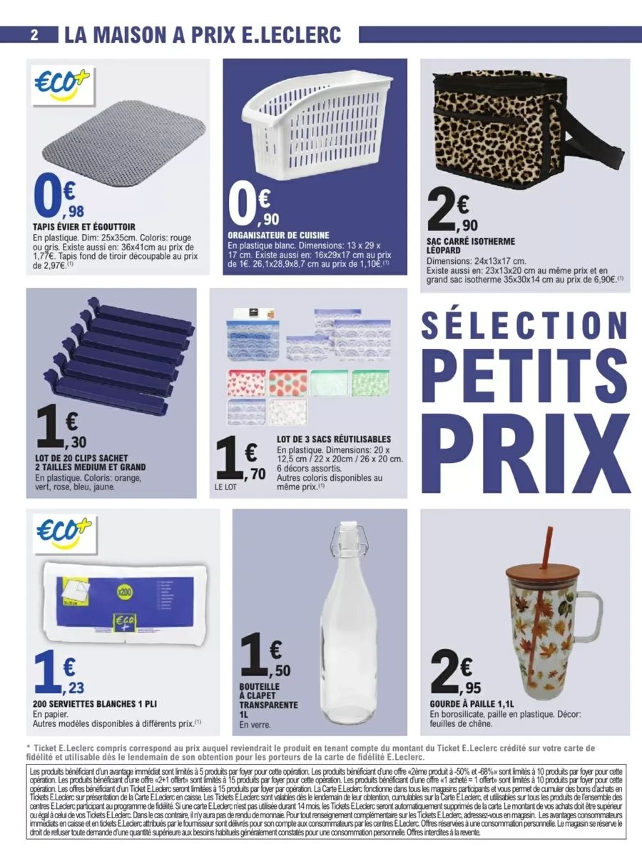 Catalogue E.Leclerc, page 2 sur 16