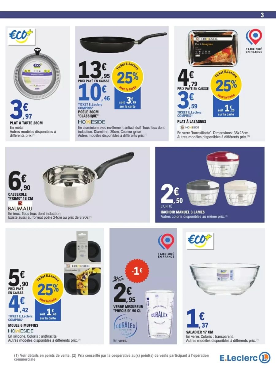 Catalogue E.Leclerc, page 3 sur 16
