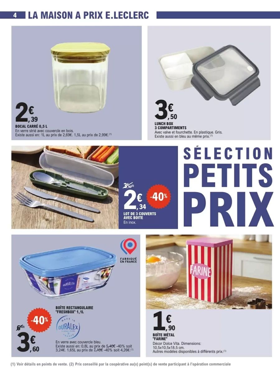 Catalogue E.Leclerc, page 4 sur 16