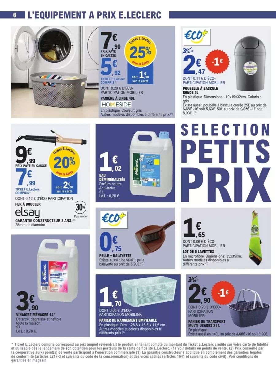 Catalogue E.Leclerc, page 6 sur 16
