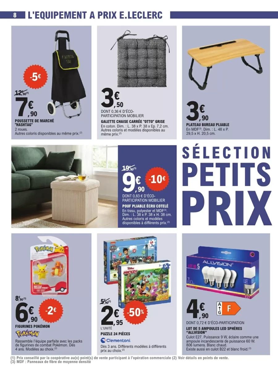 Catalogue E.Leclerc, page 8 sur 16