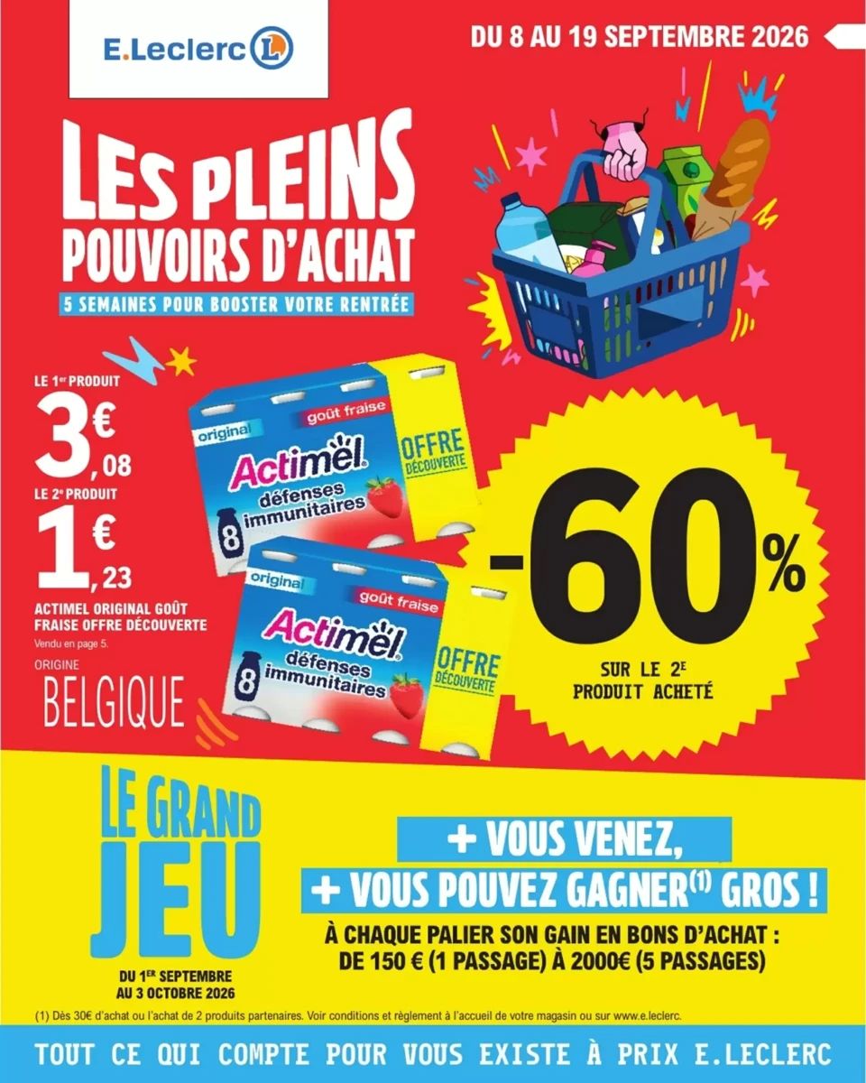 Catalogue E.Leclerc, page 1 sur 40