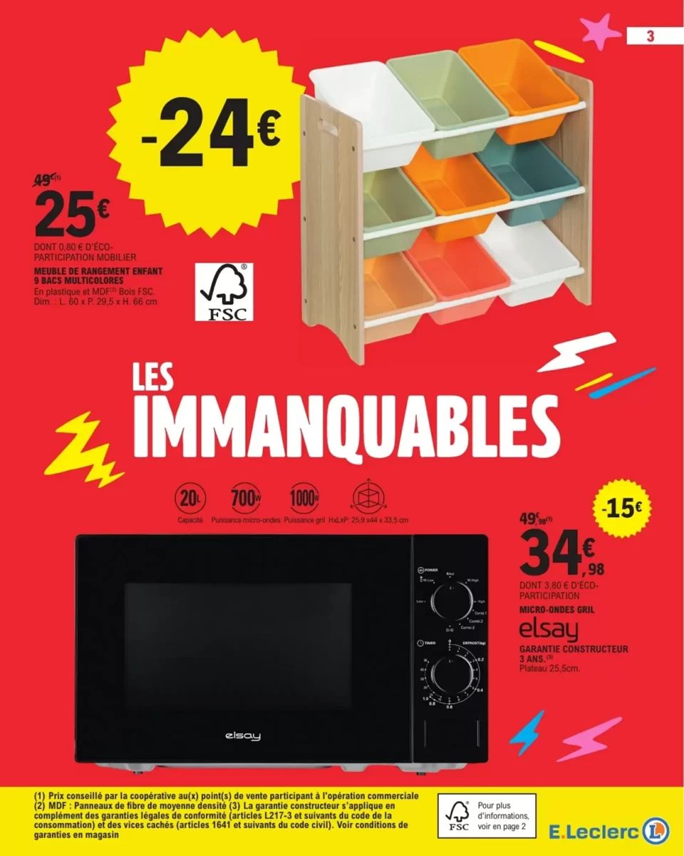 Catalogue E.Leclerc, page 3 sur 40