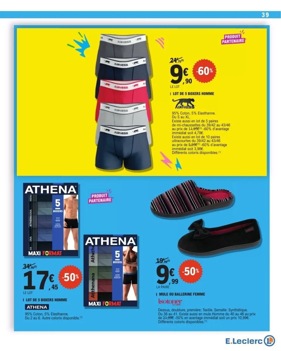 Catalogue E.Leclerc, page 39 sur 40