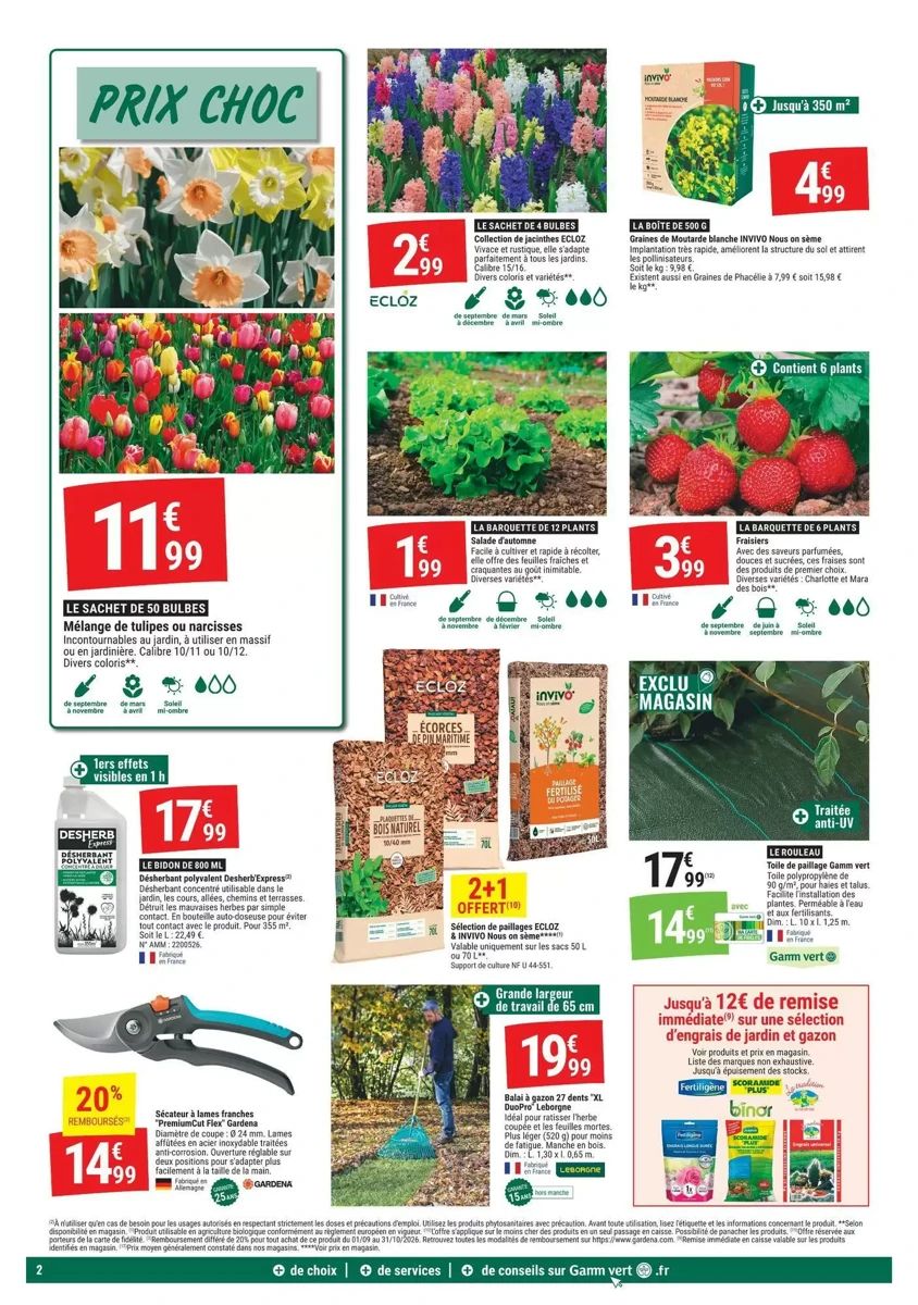 Catalogue Gamm Vert, page 2 sur 4