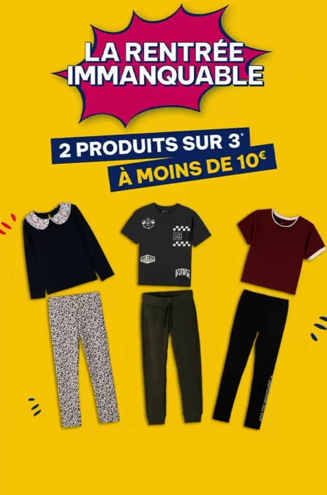 Couverture du catalogue Gemo, valable 3–15 septembre 2026