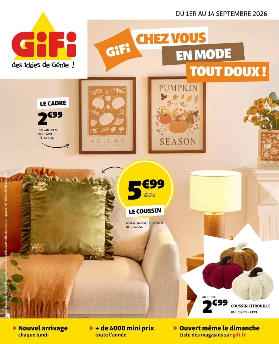 Catalogue GiFi, page 1 sur 22