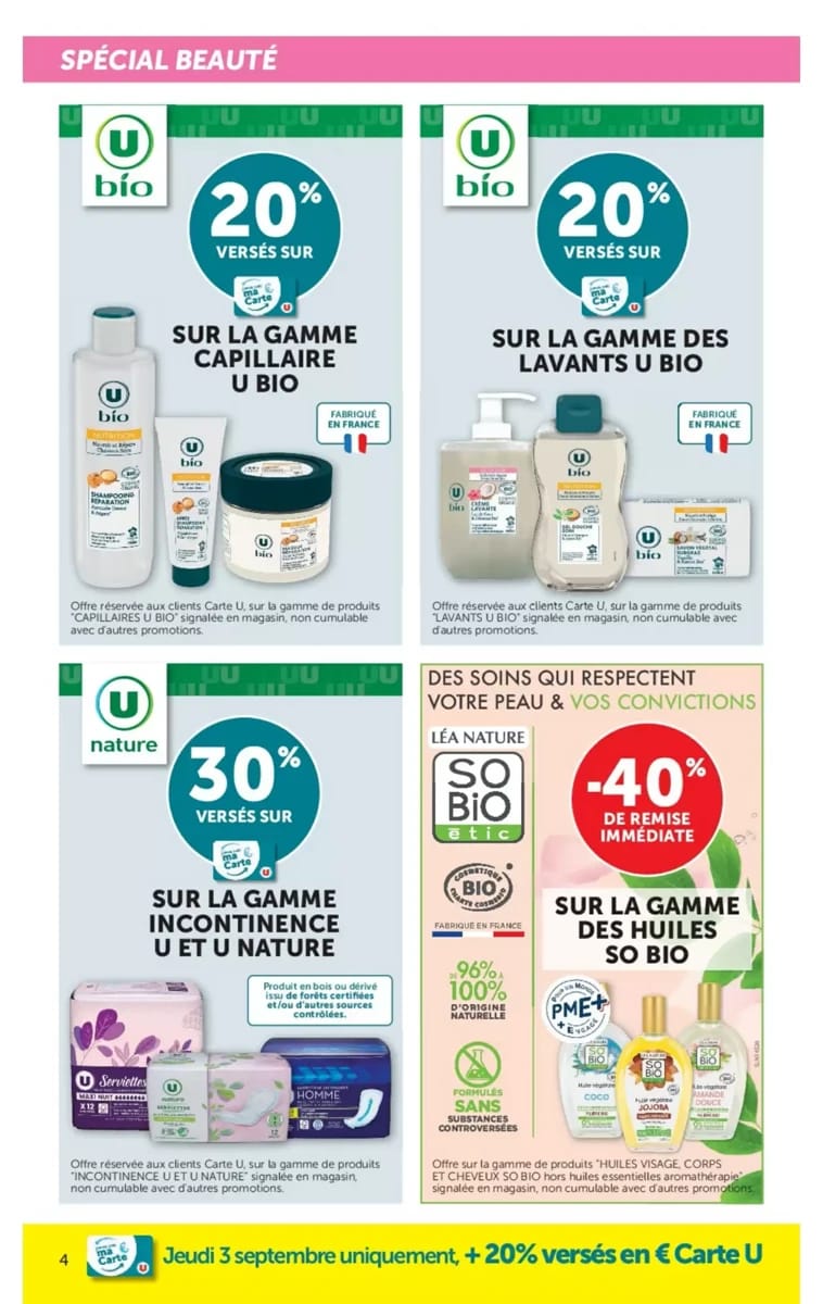 Catalogue Hyper U, page 4 sur 60