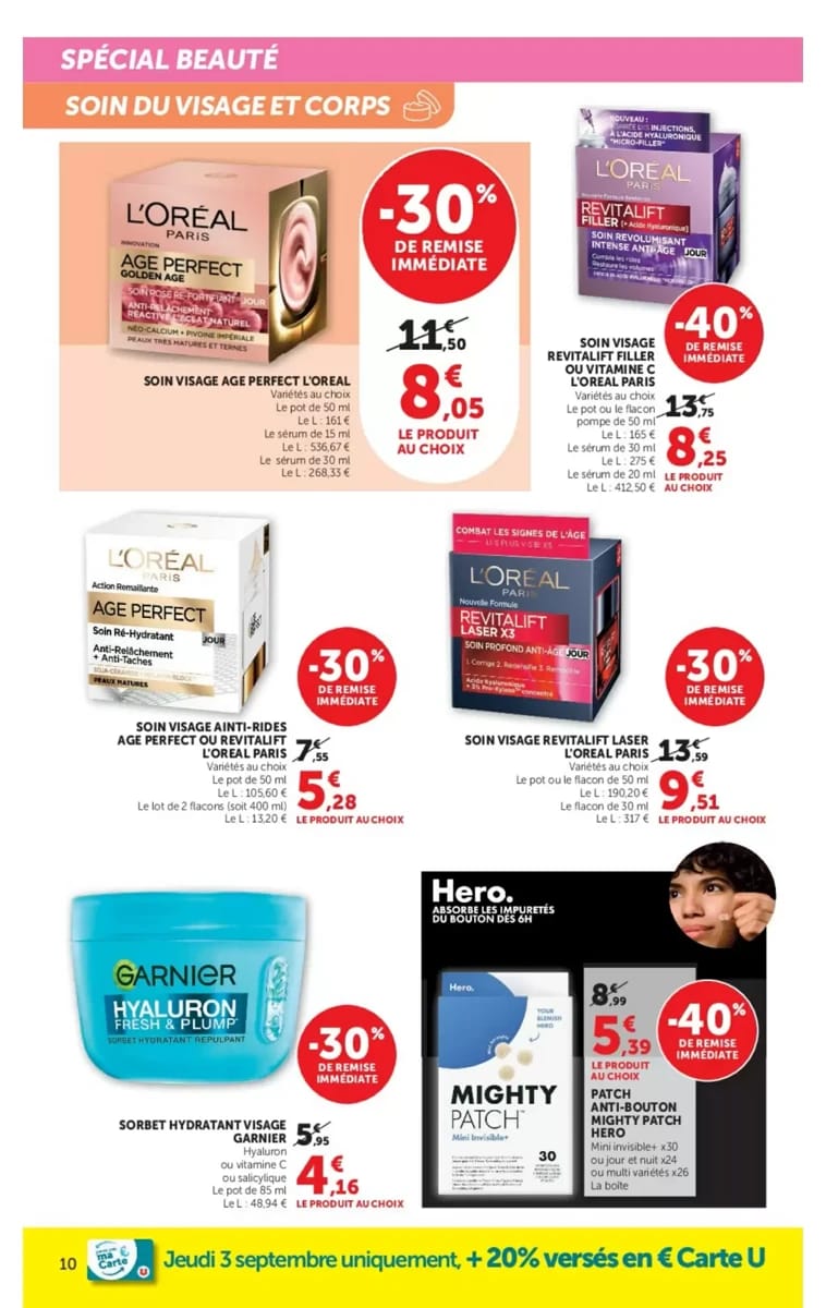 Catalogue Hyper U, page 10 sur 60
