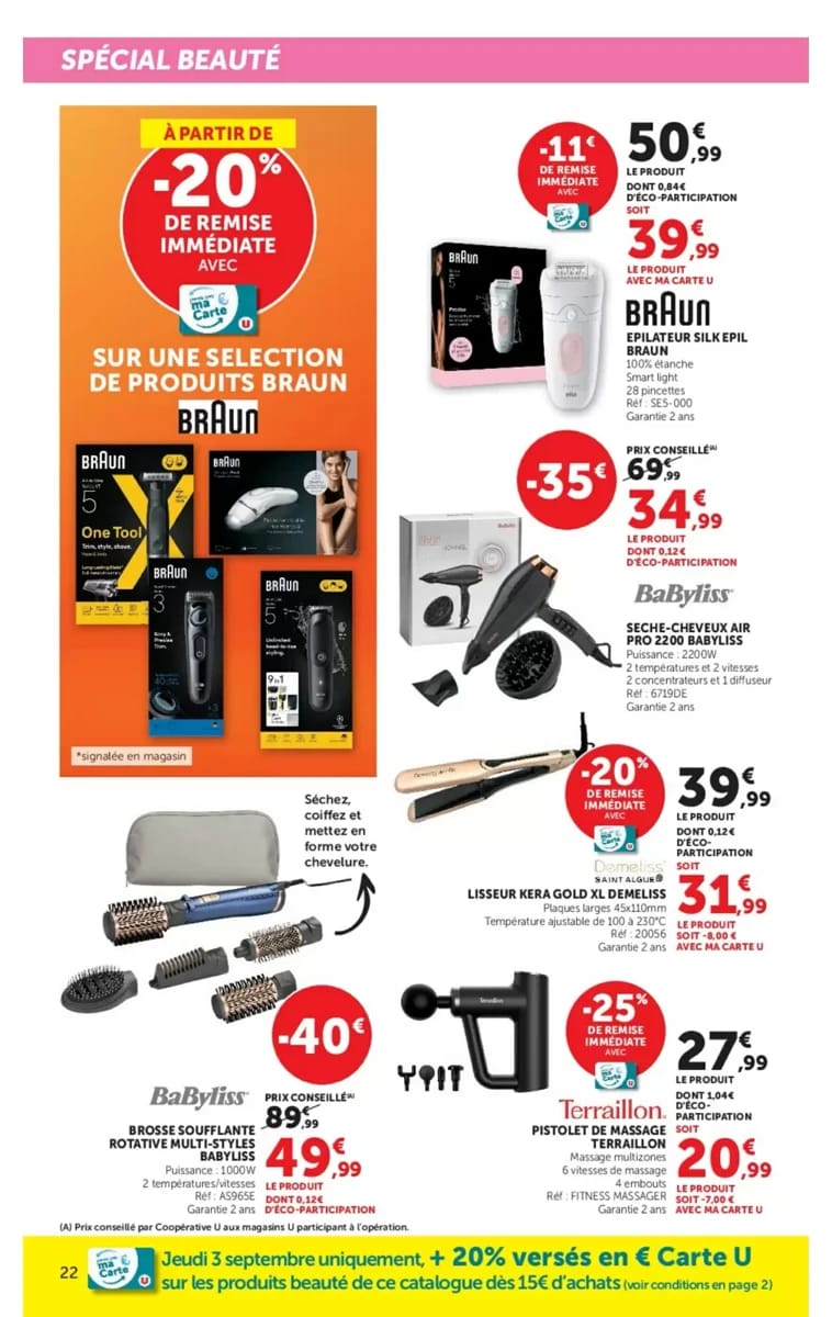 Catalogue Hyper U, page 22 sur 60
