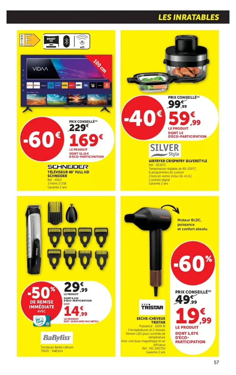 Catalogue Hyper U, page 57 sur 60