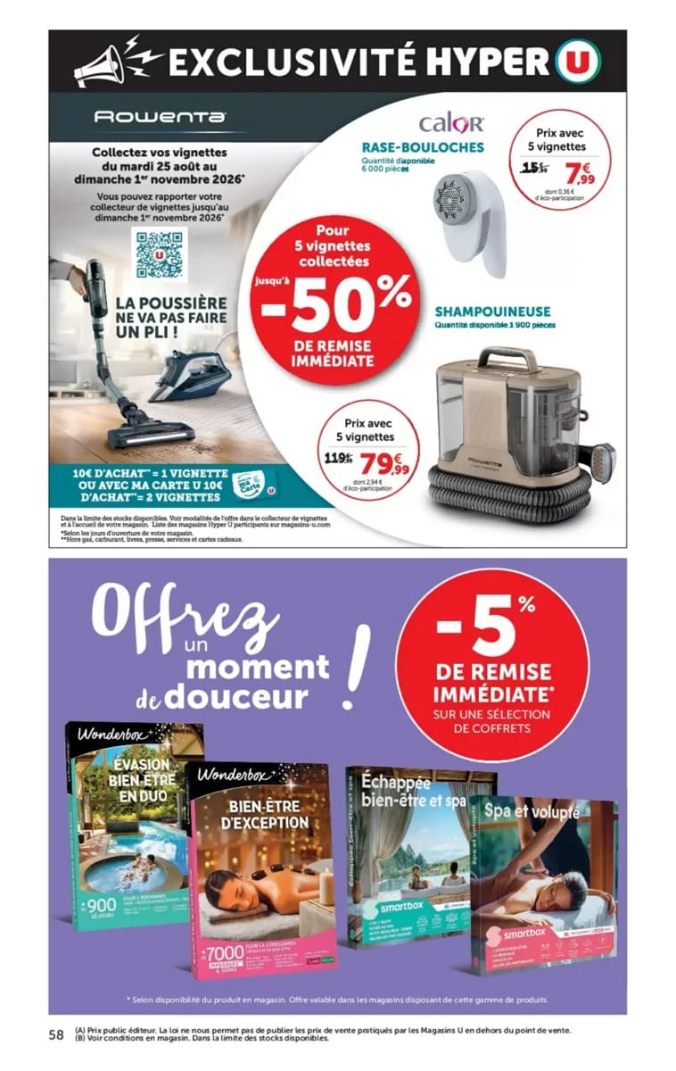 Catalogue Hyper U, page 58 sur 60