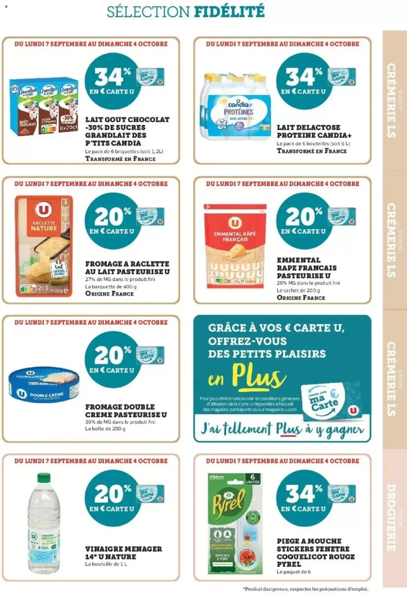 Catalogue Hyper U, page 9 sur 44