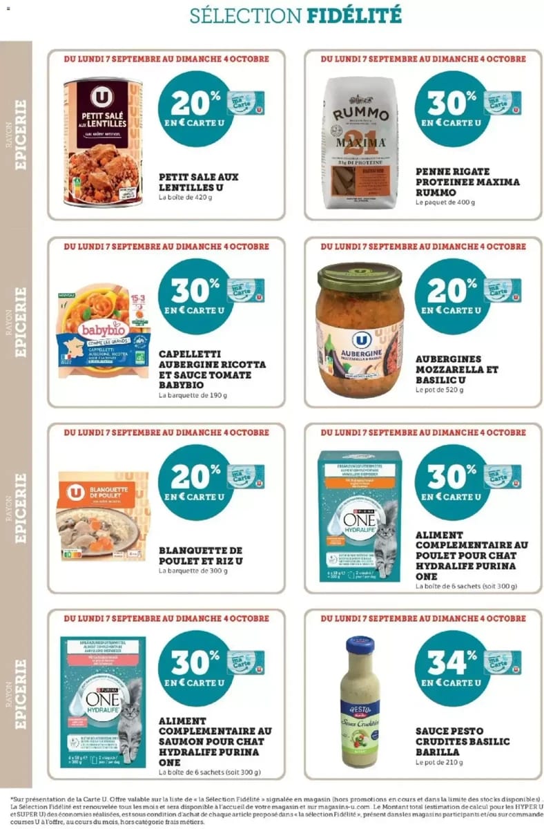 Catalogue Hyper U, page 30 sur 44