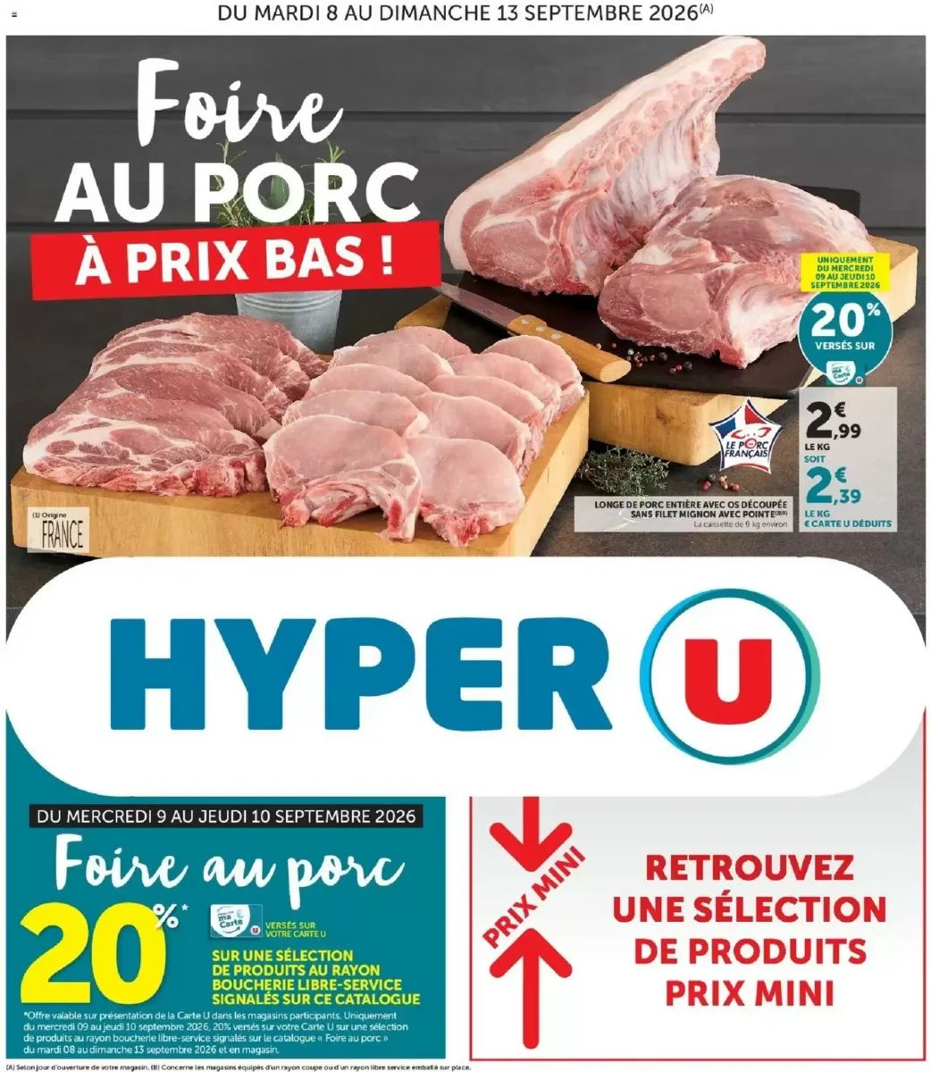 Catalogue Hyper U, page 1 sur 12