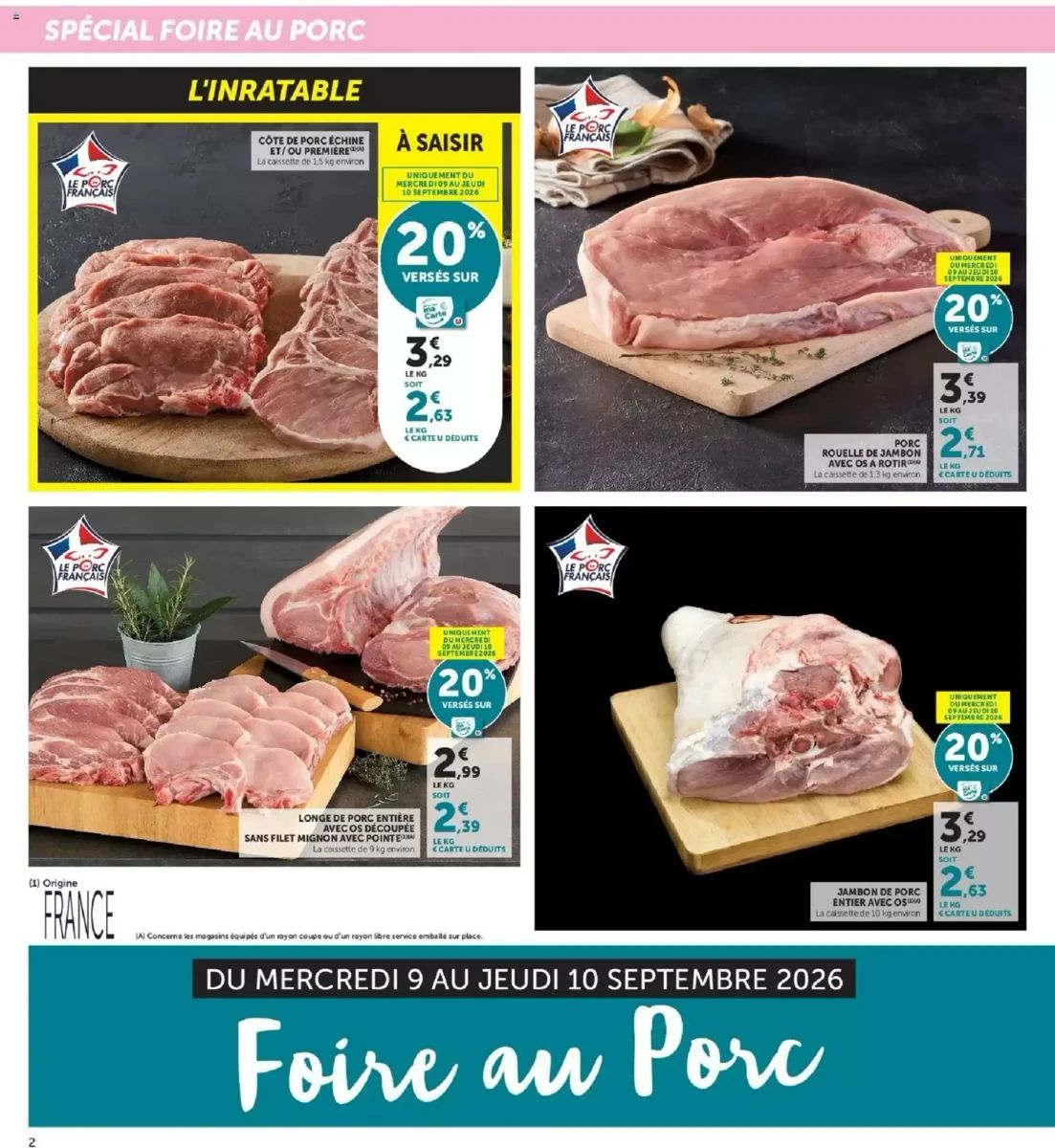 Catalogue Hyper U, page 2 sur 12